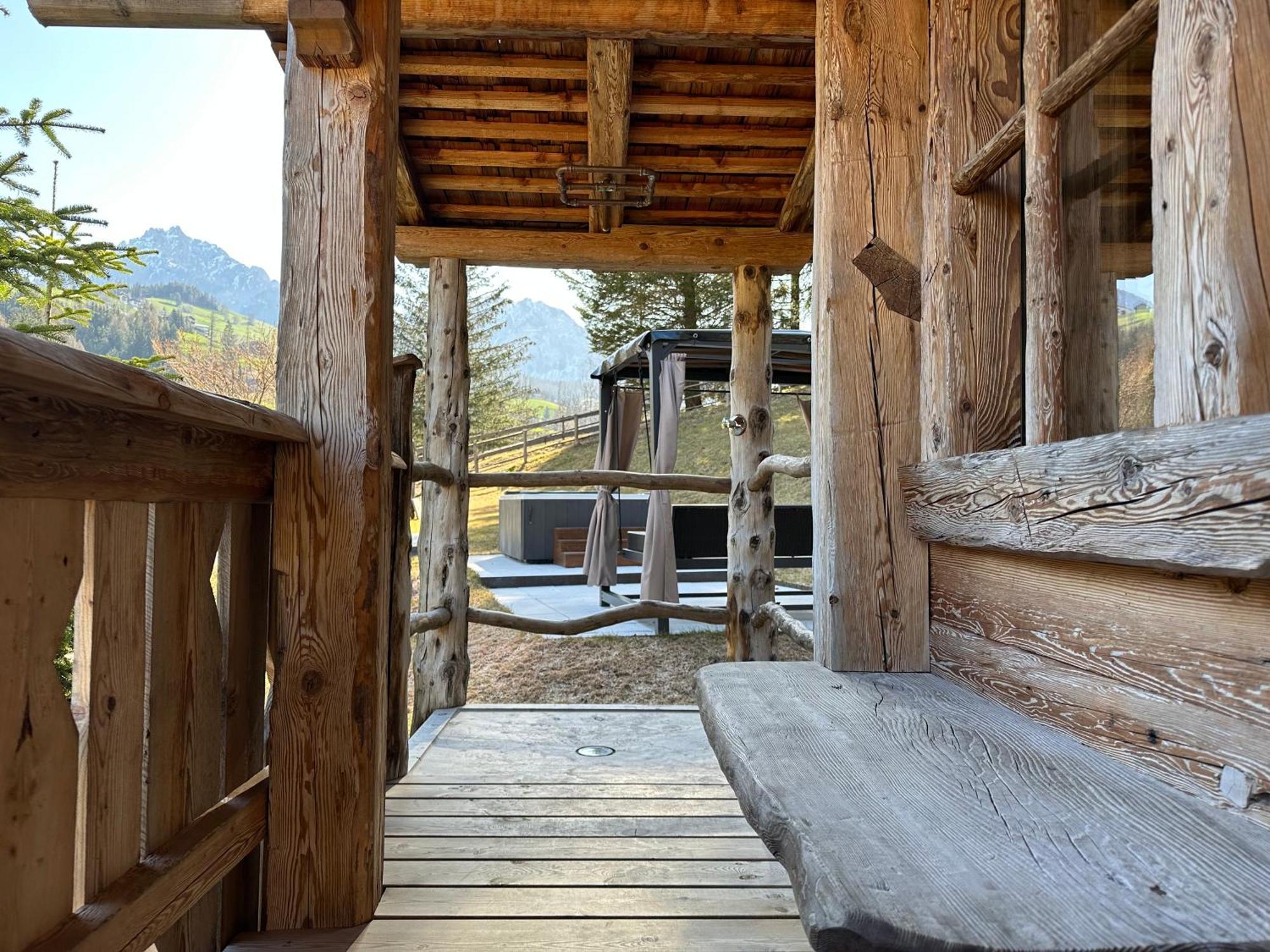 Alpine Mountain Chalet San Vigilio Di Marebbe Luaran gambar
