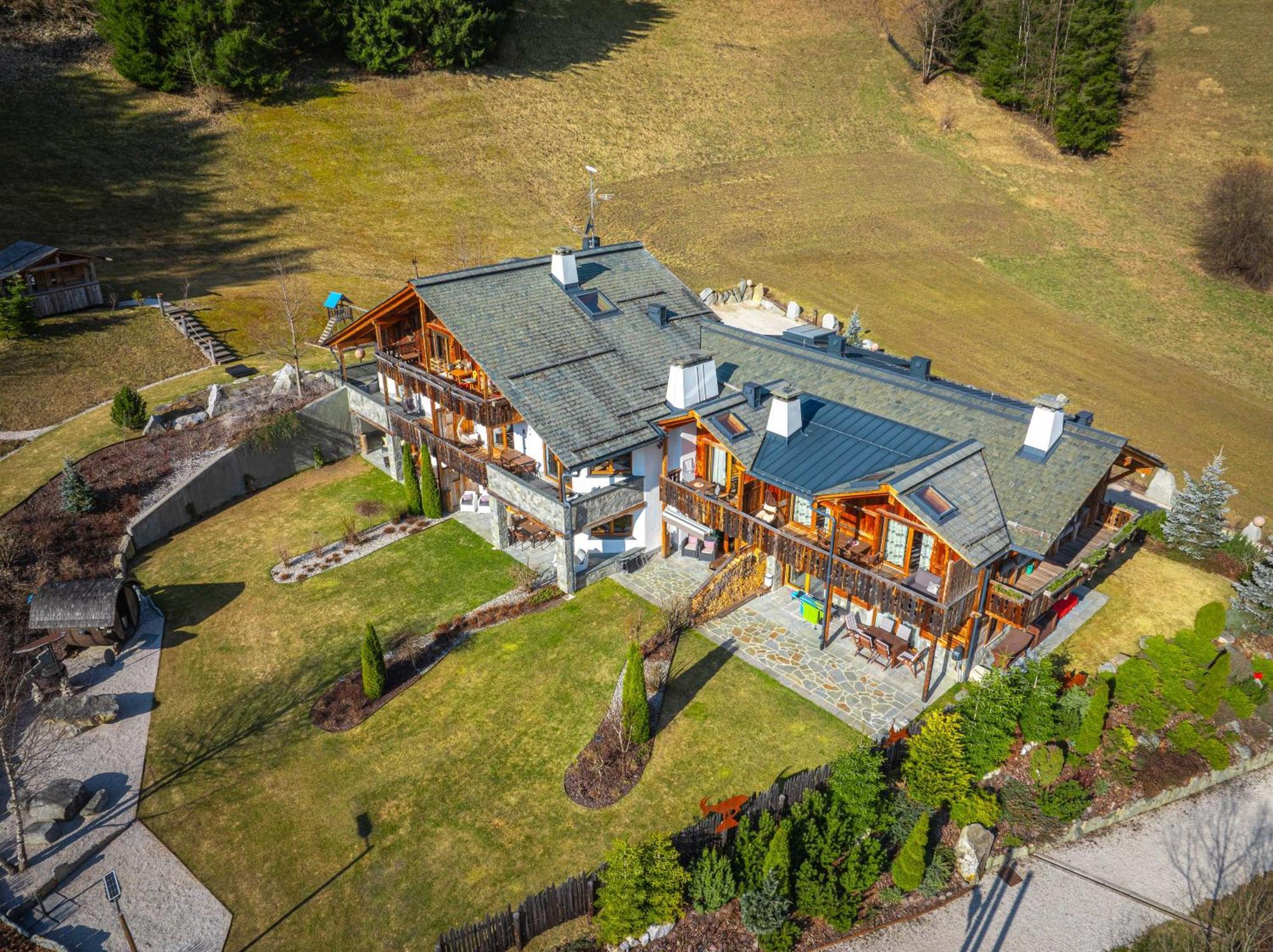 Alpine Mountain Chalet San Vigilio Di Marebbe Luaran gambar