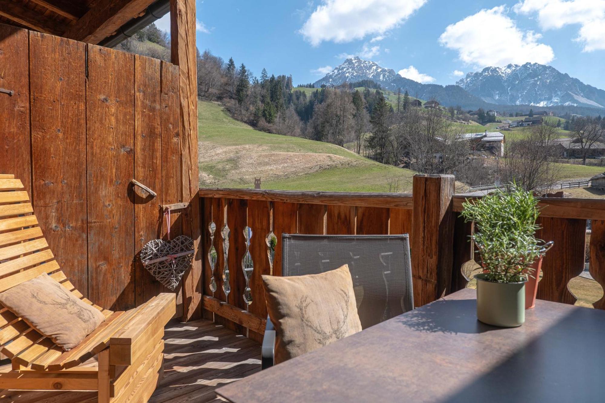 Alpine Mountain Chalet San Vigilio Di Marebbe Luaran gambar